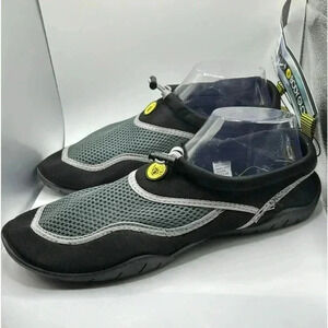 NWT Body Glove Water Shoe Beachcomber 2 Men's Size 11 Black Blue Gray Beach SEA